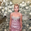 Florence Pugh attends the British Vogue And Tiffany & Co. Celebrate Fashion And Film Party 2023 at A...