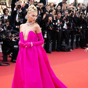 Elsa Hosk on Cannes Red Carpet