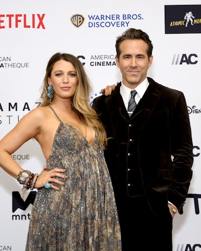 Blake Lively and Ryan Reynolds at the 36th Annual American Cinematheque Awards 