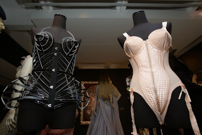 The clothes on display at The Fashion World of Jean Paul Gaultier: From the Sidewalk to the Catwalk,...