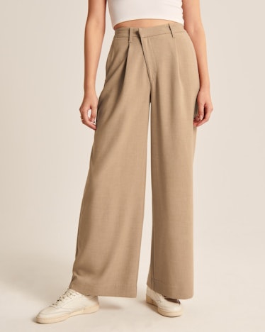 Tailored Relaxed Ultra-Wide Leg Pants