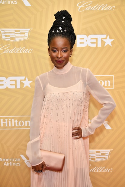 Amanda Gorman attends the American Black Film Festival Honors Awards Ceremony at The Beverly Hilton ...