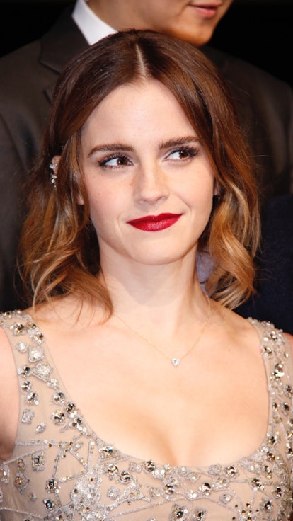 SHANGHAI, CHINA - FEBRUARY 27:  British actress Emma Watson attends the premiere of American directo...