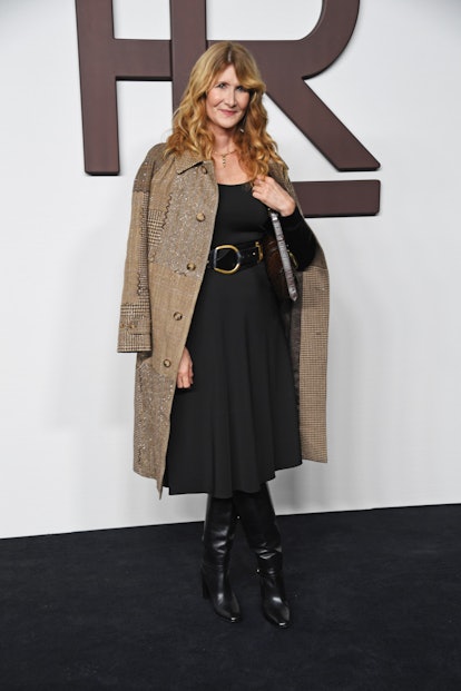 Laura Dern attends the Ralph Lauren SS24 runway show during New York Fashion Week September 2023.