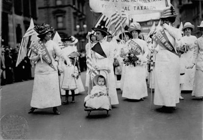 Suffrage parade in New York City, May 6, 1912   