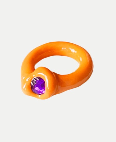 Orange Blobb Ring