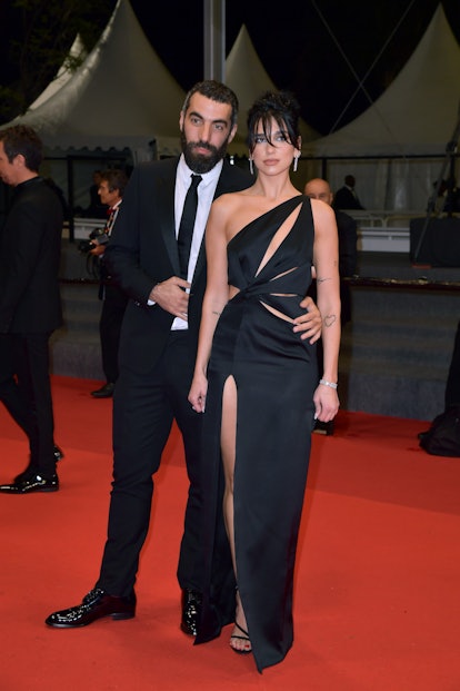 Dua Lipa and Romain Gavras attend the "Omar La Fraise (The King of Algiers)" red carpet during the 7...