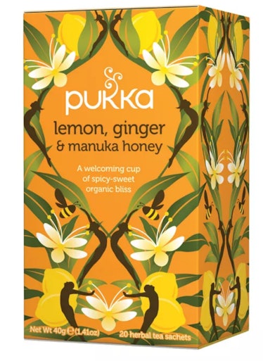 Lemon, Ginger & Manuka Honey Tea Bags - 20ct
