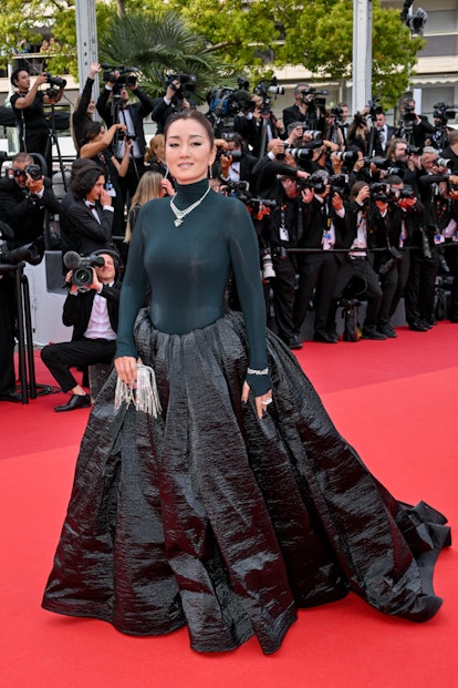 Gong Li at the 76th annual Cannes film festival 