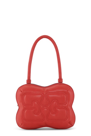 Ganni Butterfly Top Handle Bag