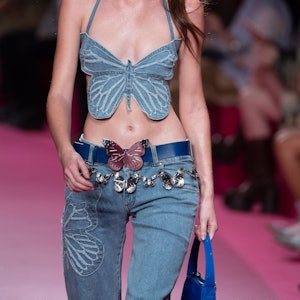 The butterfly fashion trend in Blumarine Spring/Summer 2022 
