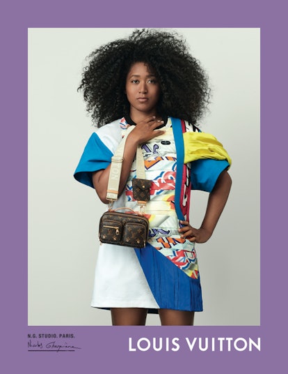 Naomi Osaka appears in Louis Vuitton Spring/Summer 2021 campaign.