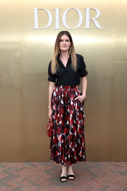 Meghann Fahy attends as Dior and Jean-Michel Othoniel Present J'adore on September 07, 2023 in New Y...
