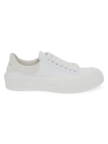 Plimsol Leather Sneakers