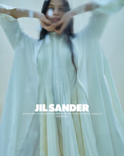 Jil Sander presents the theme of touch for its Spring/Summer 2021 Campaign.