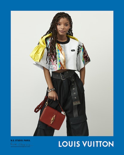 Halle Bailey appears in Louis Vuitton Spring/Summer 2021 campaign.