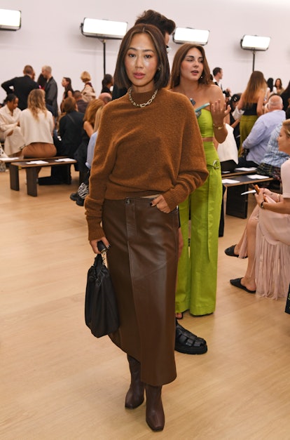 Aimee Song attends the Proenza Schouler SS24 front row during New York Fashion Week September 2023 o...
