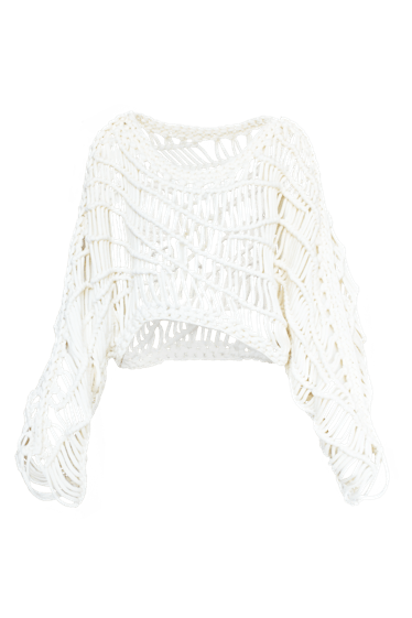 Ripple Macrame Pullover Aisling Camps